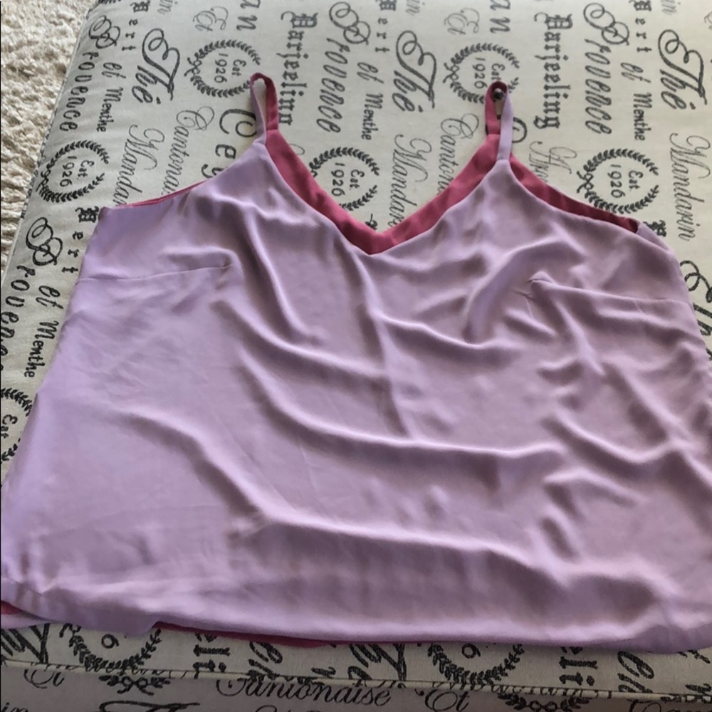 White House black market reversible top plus size